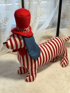 Stars + stripes July 4 th dachshund dog decor